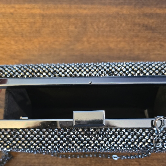 David's Bridal Rhinestone Pattern Clutch - Picture 3 of 4